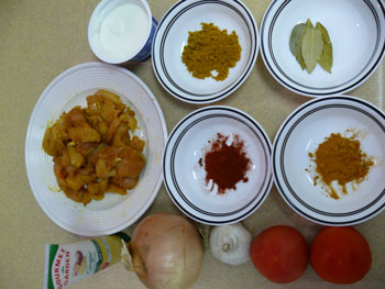 Indian Curry Materials