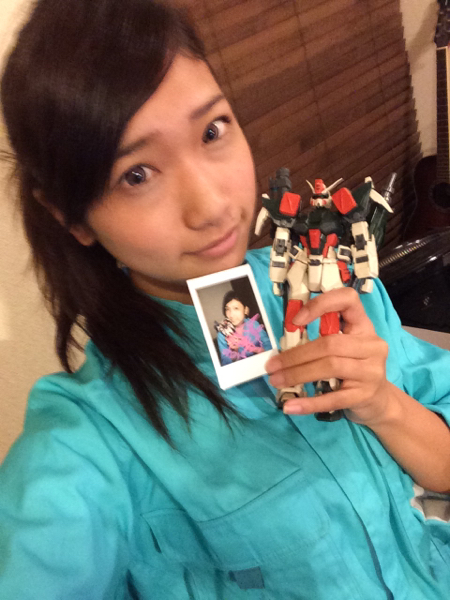 ガンダムオタクの元AKB48森川彩香が作ったガンプラをヤフオク出品 : さすがにチェンジなしだろ