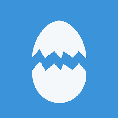 Foxfire Twitterのデフォアイコンの卵を割る