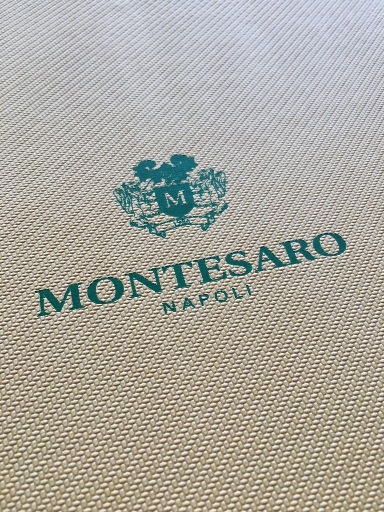 MONTESARO（モンテサーロ）のワイドカラー ストライプシャツ②