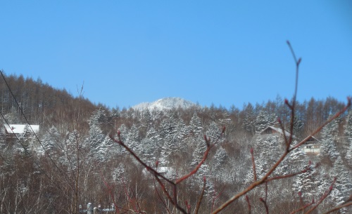 雪の物見石山
